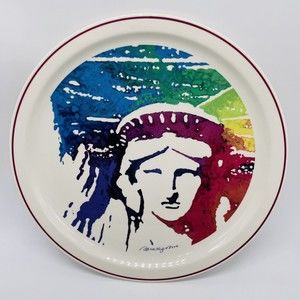 Vintage Villeroy & Boch Statue of Liberty 1986 Centennial Collector Plate Mint